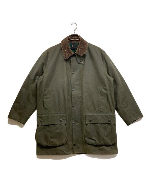 Barbour（バブアー）Barbour (バブアー) ノーザンブリア ワックス コットン ミドルレングス コート オリーブ サイズ:C42の古着・服飾アイテム