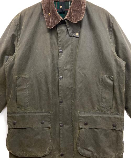 Barbour（バブアー）Barbour (バブアー) ノーザンブリア ワックス コットン ミドルレングス コート オリーブ サイズ:C42の古着・服飾アイテム