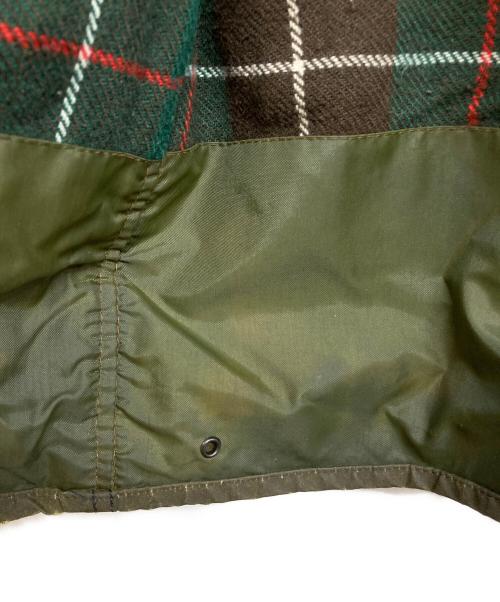 Barbour（バブアー）Barbour (バブアー) ノーザンブリア ワックス コットン ミドルレングス コート オリーブ サイズ:C42の古着・服飾アイテム