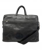 PORTERポーター）の古着「レザー2WAYバッグ」｜ブラック