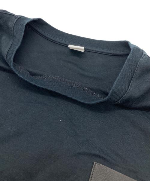 Berluti（ベルルッティ）Berluti (ベルルッティ) BロゴレザーポケットTシャツ ブラック サイズ:SIZE Lの古着・服飾アイテム