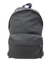 BALENCIAGA（バレンシアガ）の古着「ロゴ刺繍ウィールナイロンバックパック」｜ブラック