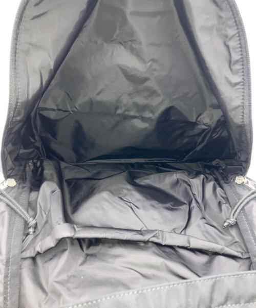 BALENCIAGA（バレンシアガ）BALENCIAGA (バレンシアガ) ロゴ刺繍ウィールナイロンバックパック ブラックの古着・服飾アイテム