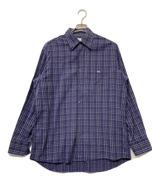LACOSTE（ラコステ）LACOSTE (ラコステ) ボタンダウンシャツ ネイビー サイズ:SIZELの古着・服飾アイテム