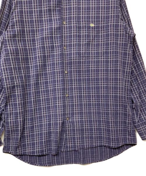 LACOSTE（ラコステ）LACOSTE (ラコステ) ボタンダウンシャツ ネイビー サイズ:SIZELの古着・服飾アイテム