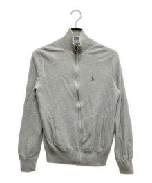 POLO RALPH LAUREN（ポロ・ラルフローレン）の古着「鹿の子ドライバーズニット」｜グレー