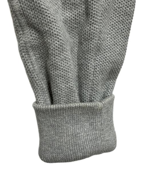 POLO RALPH LAUREN（ポロ・ラルフローレン）POLO RALPH LAUREN (ポロ・ラルフローレン) 鹿の子ドライバーズニット グレー サイズ:Sの古着・服飾アイテム