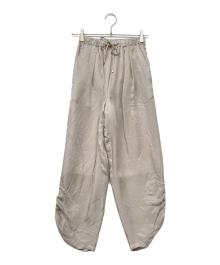 23区（ニジュウサンク）の古着「キュプラパンツ」｜ベージュ