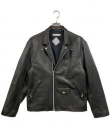 nonnative（ノンネイティブ）の古着「RIDER BLOUSON SHEEP LEATHER WITH GORE-TEX WINDSTOPPER」｜ブラック
