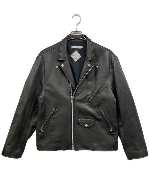 nonnative（ノンネイティブ）nonnative (ノンネイティブ) RIDER BLOUSON SHEEP LEATHER WITH GORE-TEX WINDSTOPPER ブラック サイズ:1の古着・服飾アイテム