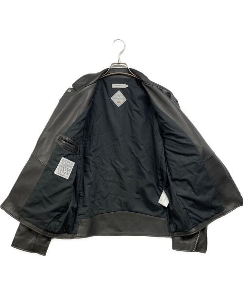 nonnative（ノンネイティブ）nonnative (ノンネイティブ) RIDER BLOUSON SHEEP LEATHER WITH GORE-TEX WINDSTOPPER ブラック サイズ:1の古着・服飾アイテム