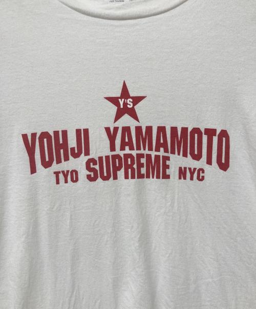 SUPREME（シュプリーム）Supreme (シュプリーム) Y's (ワイズ) Yamamoto Star Tee/ヤマモト スターT ホワイト サイズ:Lの古着・服飾アイテム