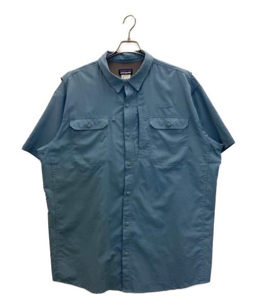 Patagonia（パタゴニア）Patagonia (パタゴニア) ソルパトロールシャツ ブルー サイズ:XXLの古着・服飾アイテム