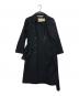 中古・古着 COMME des GARCONS JUNYA WATANABE MAN (コム デ ギャルソン ジュンヤ ワタナベ マン) 90sウールトレンチプルオーバーワンピースコート ブラック サイズ:記載無し：20000円