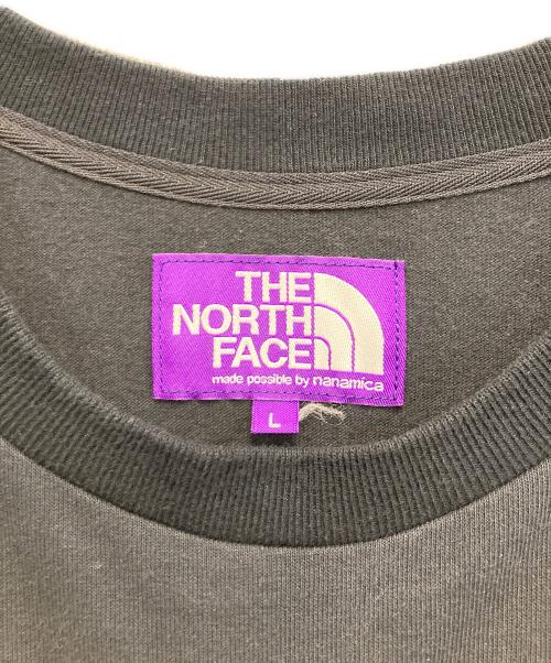THE NORTHFACE PURPLELABEL（ザ・ノースフェイス パープルレーベル）THE NORTHFACE PURPLELABEL (ザ・ノースフェイス パープルレーベル) 半袖Tシャツ ブラック サイズ:Lの古着・服飾アイテム