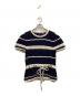 POLO RALPH LAUREN（ポロ・ラルフローレン）の古着「半袖ニット」｜ネイビー