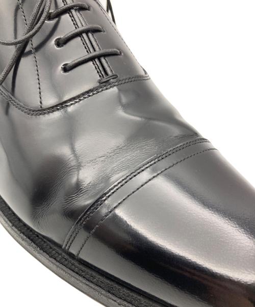 REGAL（リーガル）REGAL (リーガル) 内羽根ストレートチップロングノーズシューズ ブラック サイズ:25の古着・服飾アイテム