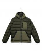 WOOLRICHウールリッチ）の古着「LOBSTER CRINKLE DOWN HYBRID」｜グリーン