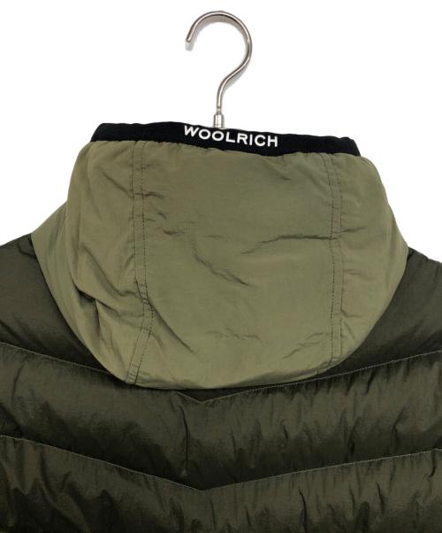 WOOLRICH（ウールリッチ）WOOLRICH (ウールリッチ) LOBSTER CRINKLE DOWN HYBRID グリーン サイズ:Lの古着・服飾アイテム