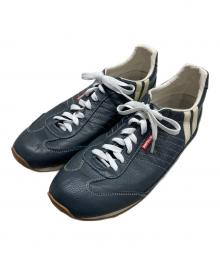 PATRICK（パトリック）の古着「マラソン・レザー」｜ネイビー