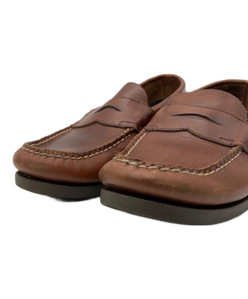 G.H.BASS&CO.（ジー・エイチ・バス・コー）G.H.BASS&CO. (ジー・エイチ・バス・コー) BOATERS コインローファー ブラウン サイズ:42の古着・服飾アイテム