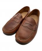 G.H.BASS&CO.ジー・エイチ・バス・コー）の古着「BOATERS コインローファー」｜ブラウン