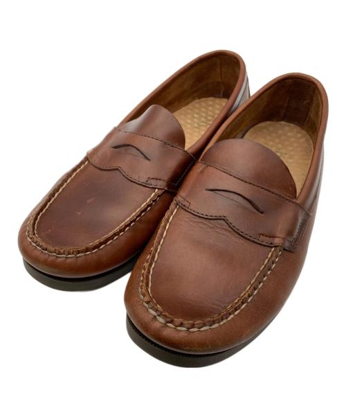 G.H.BASS&CO.（ジー・エイチ・バス・コー）G.H.BASS&CO. (ジー・エイチ・バス・コー) BOATERS コインローファー ブラウン サイズ:42の古着・服飾アイテム