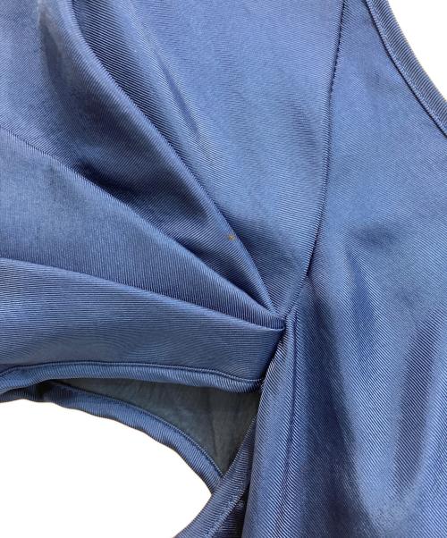 RED VALENTINO（レッドヴァレンティノ）RED VALENTINO (レッドヴァレンティノ) ノースリーブワンピース ブルー サイズ:2の古着・服飾アイテム