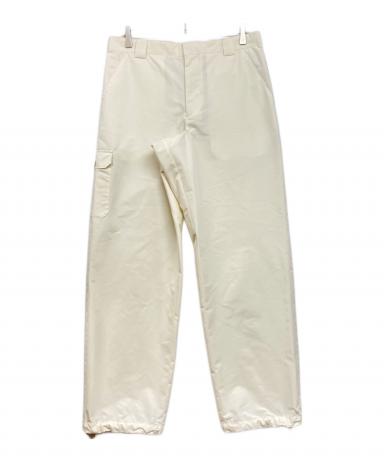 【美品】PRADA プラダ Men’s パンツ ホワイト ベージュ 31 中古・古着通販】PRADA (プラダ) ドローコードカーゴパンツ アイボリー