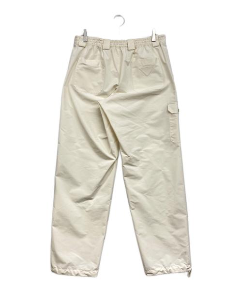 PRADA（プラダ）PRADA (プラダ) ドローコードカーゴパンツ アイボリー サイズ:48の古着・服飾アイテム