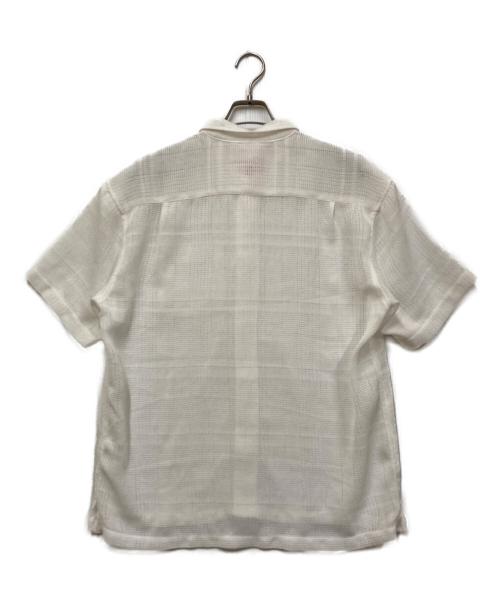 SUPREME（シュプリーム）SUPREME (シュプリーム) Mesh Stripe S/S Shirt ホワイト サイズ:Mの古着・服飾アイテム