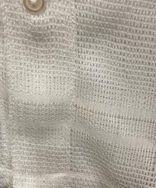 SUPREME（シュプリーム）SUPREME (シュプリーム) Mesh Stripe S/S Shirt ホワイト サイズ:Mの古着・服飾アイテム