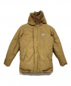 DANTONダントン）の古着「青タグダウンジャケット」｜ベージュ