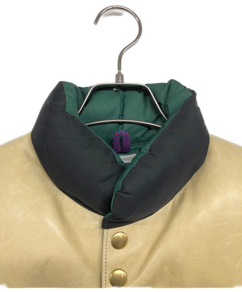 WAREHOUSE（ウエアハウス）WAREHOUSE (ウエアハウス) RockyMountainFeatherBed (ロッキーマウンテンフェザーベッド) ダウンベスト ブラック サイズ:40の古着・服飾アイテム