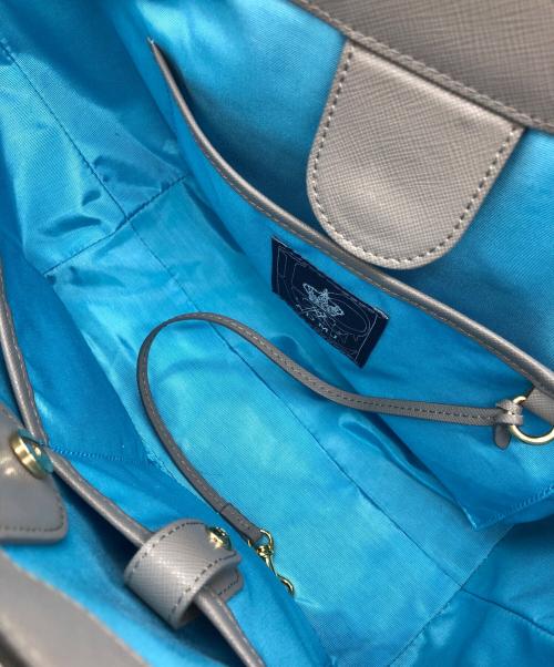 A.D.M.J.（エーディーエムジェイ）A.D.M.J. (エーディーエムジェイ) ハンドバッグ ブラックの古着・服飾アイテム