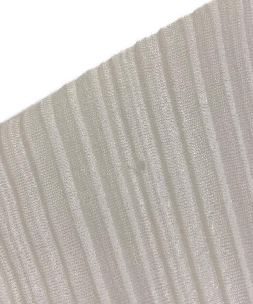 PLEATS PLEASE（プリーツプリーズ）PLEATS PLEASE (プリーツプリーズ) プリーツドルマンカットソー ホワイト サイズ:3の古着・服飾アイテム