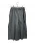 me ISSEY MIYAKE (ミーイッセイ ミヤケ) プリーツ クロップドワイドパンツ グレー サイズ:Free：18000円