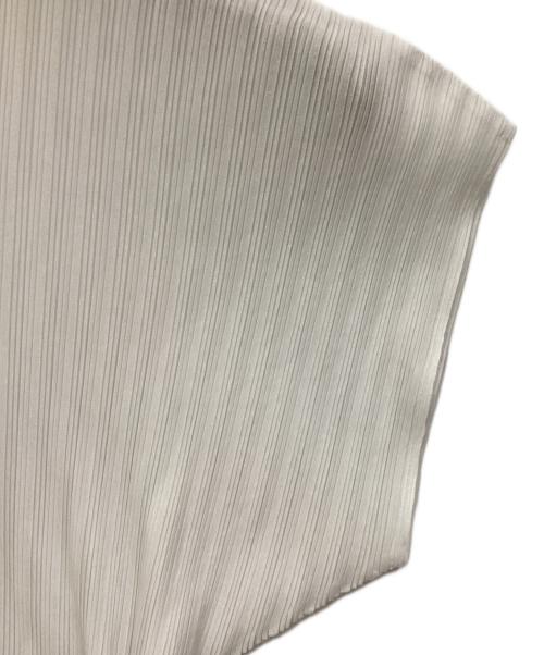 PLEATS PLEASE（プリーツプリーズ）PLEATS PLEASE (プリーツプリーズ) プリーツカットソー ホワイト サイズ:3の古着・服飾アイテム