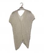 ISSEY MIYAKEイッセイミヤケ）の古着「プリーツカットソー」｜ホワイト