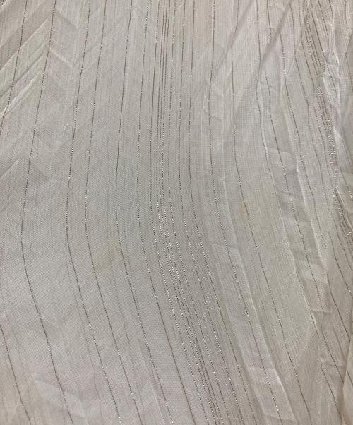 ISSEY MIYAKE（イッセイミヤケ）ISSEY MIYAKE (イッセイミヤケ) プリーツカットソー ホワイト サイズ:2の古着・服飾アイテム