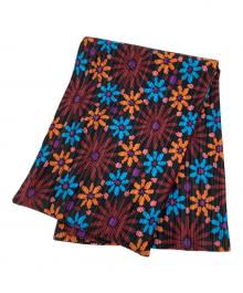 PLEATS PLEASE（プリーツプリーズ）の古着「フラワープリント プリーツストール」｜マルチカラー