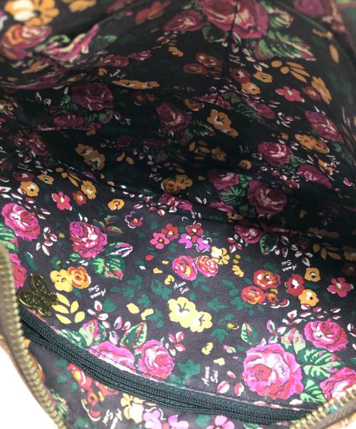 ANNA SUI（アナスイ）ANNA SUI (アナスイ) レザーショルダーバッグ ブラウンの古着・服飾アイテム
