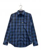 G-STAR RAWジースターロゥ）の古着「チェックシャツ」｜ネイビー