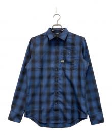 G-STAR RAW（ジースターロゥ）の古着「チェックシャツ」｜ネイビー