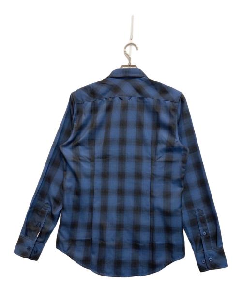G-STAR RAW（ジースターロゥ）G-STAR RAW (ジースターロゥ) チェックシャツ ネイビー サイズ:Sの古着・服飾アイテム