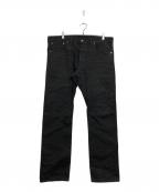 RRLダブルアールエル）の古着「スリムフィットジーンズブラックオンブラック」｜ブラック