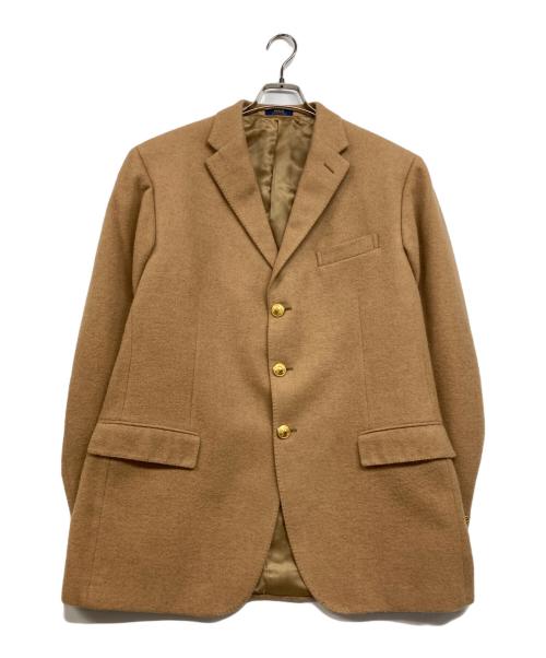 POLO RALPH LAUREN（ポロ・ラルフローレン）POLO RALPH LAUREN (ポロ・ラルフローレン) 金釦ウールフランネルジャケット ベージュ サイズ:46の古着・服飾アイテム
