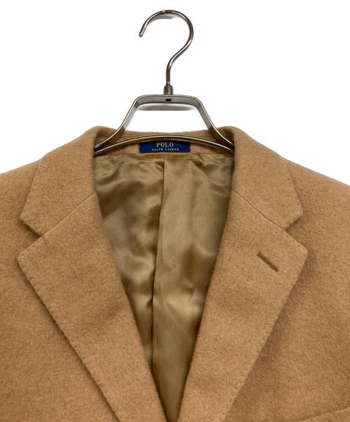 POLO RALPH LAUREN（ポロ・ラルフローレン）POLO RALPH LAUREN (ポロ・ラルフローレン) 金釦ウールフランネルジャケット ベージュ サイズ:46の古着・服飾アイテム
