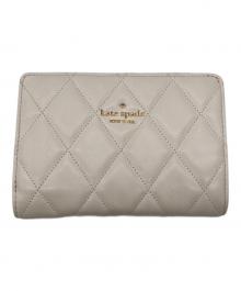 Kate Spade（ケイトスペード）の古着「2つ折り財布」｜ベージュ