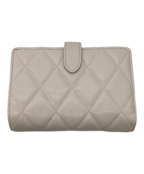 Kate Spade（ケイトスペード）Kate Spade (ケイトスペード) 2つ折り財布 ベージュの古着・服飾アイテム